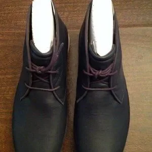 UGG | Shoes | Ugg Mens Cali Navy Leather Chukka Boots 2m New  display picture 1